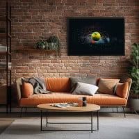 Quadro Decorativo Bola em Movimento