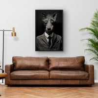 Quadro Decorativo Sr. Lobo