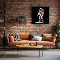 Quadro Decorativo Astronauta Sob o Holofote