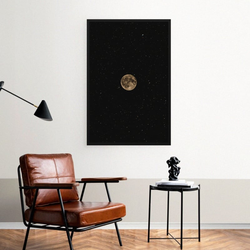 Quadro Decorativo Lua Cheia