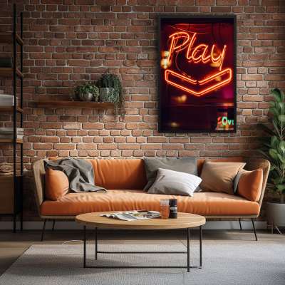 Quadro Decorativo Play