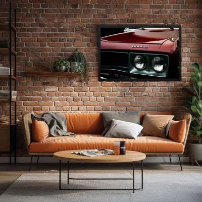 Quadro Decorativo Design Dodge