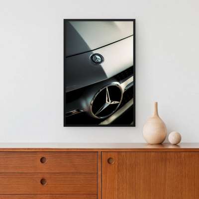 Quadro Decorativo Emblemas Mercedes-Benz