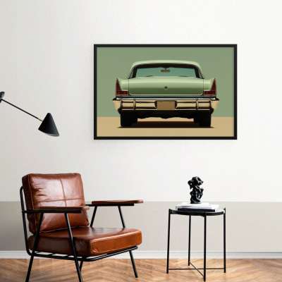 Quadro Decorativo Western Models 1958