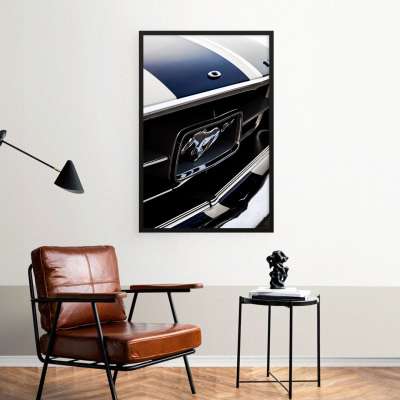 Quadro Decorativo Emblema Ford