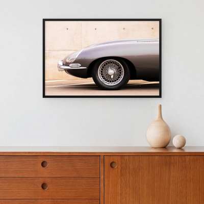 Quadro Decorativo Jaguar Classic