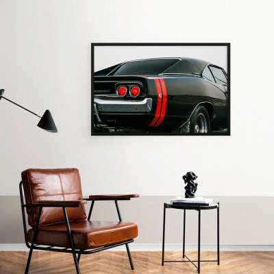 Quadro Decorativo Dodge Charger 1970