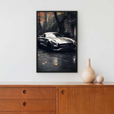 Quadro Decorativo Mercedes-benz AMG GT