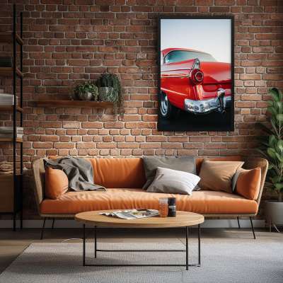 Quadro Decorativo Traseira Ford Fairlane