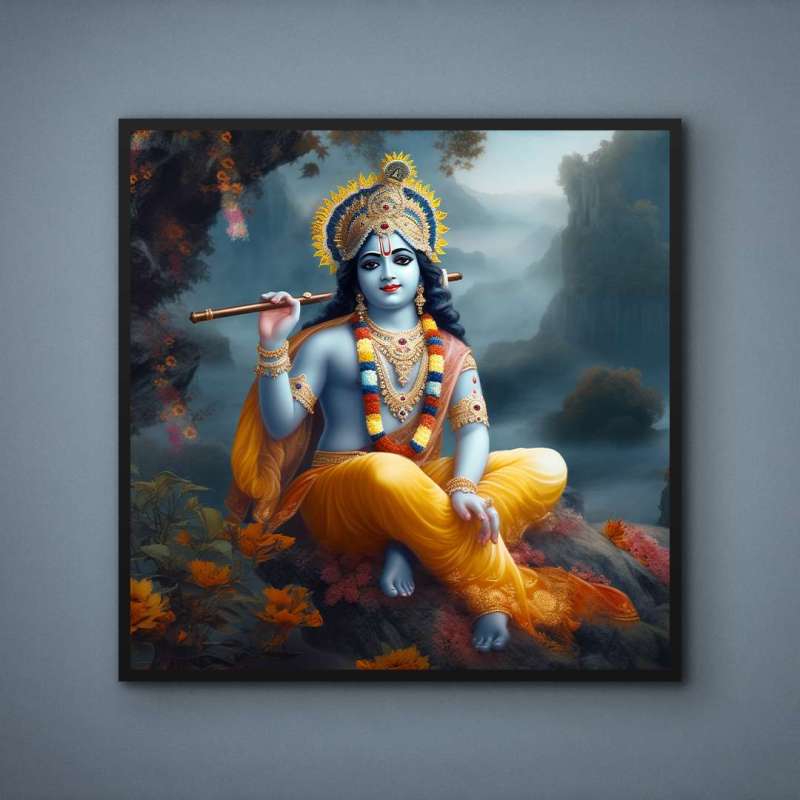 Quadro Decorativo Krishna