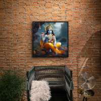 Quadro Decorativo Krishna