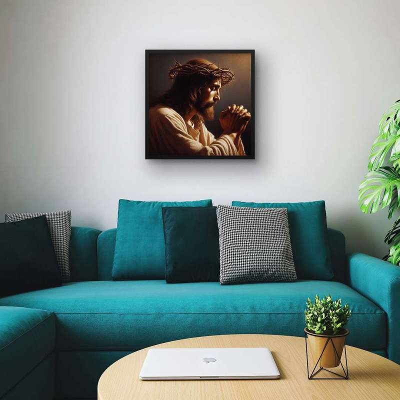 Quadro Decorativo Oração Divina