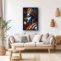 Quadro Decorativo Shri Krishna