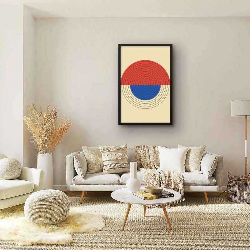 Quadro Decorativo Geométrico O Olho