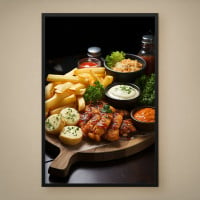 Quadro Decorativo Meal