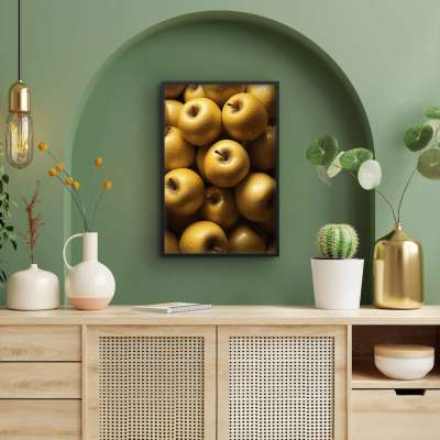 Quadro Decorativo Maçãs